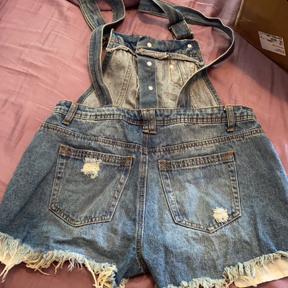 Overall Shorts - Picture 2 of 4